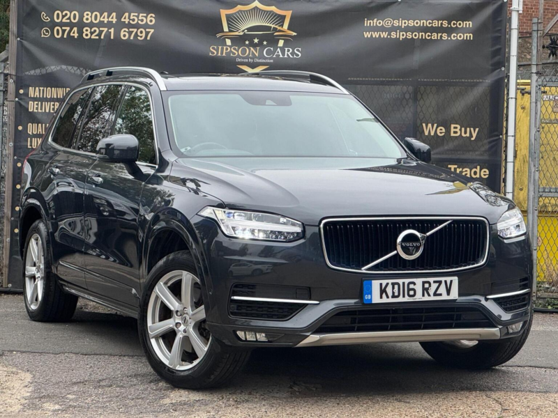 2016 Volvo Xc90 2.0 D5 Powerpulse Momentum Auto 4WD Euro 6 (s/s) 5dr in Grey — image 1