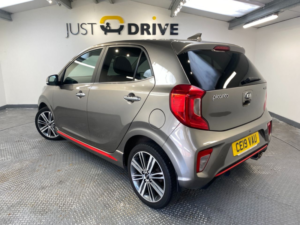 2019 Kia Picanto 1.0 T-Gdi Gt-Line S Hatchback 5dr Petrol Manual Euro 6 (99 Bhp) in Silver — image 3