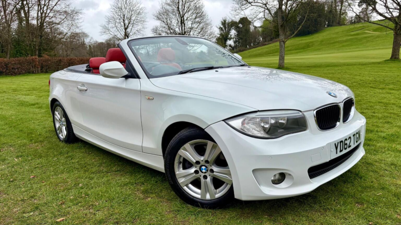 2012 BMW 1 Series 2.0 120d Se Steptronic Euro 5 2dr in White — image 1