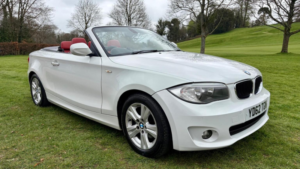 2012 BMW 1 Series 2.0 120d Se Steptronic Euro 5 2dr in White — image 5