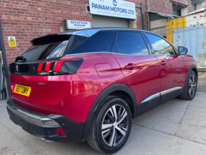 2017 Peugeot 3008 1.6 Bluehdi Gt Line Eat Euro 6 (s/s) 5dr in Red — image 2