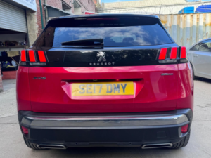 2017 Peugeot 3008 1.6 Bluehdi Gt Line Eat Euro 6 (s/s) 5dr in Red — image 6