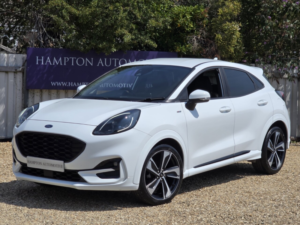 2021 Ford Puma 1.0t Ecoboost Mhev St-Line X SUV 5dr Petrol Manual Euro 6 (s/s) (125 Ps) in White — image 4