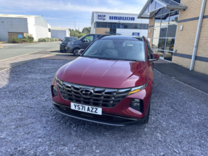 2021 Hyundai Tucson 1.6 Tucson Hev Ultimate 1.6 A/t in Red — image 5