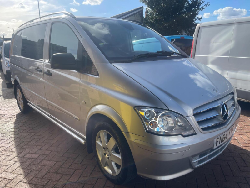 2014 Mercedes-Benz Vito 2.1 116 Cdi Dualiner Sport L1 5dr in Silver — image 1