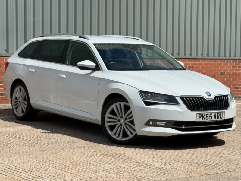 2015 Skoda Superb 2.0 Tdi Se L Executive DSG Auto 6spd Euro 6 (s/s) 5dr in White — image 1