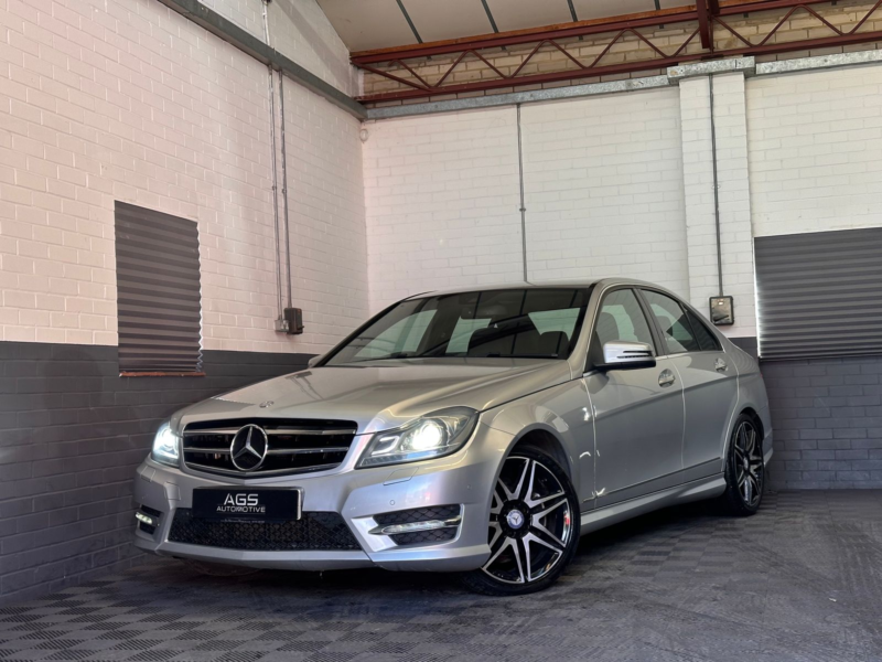 2013 Mercedes-Benz C Class 2.1 C250 Cdi Amg Sport Plus Saloon 4dr Diesel G-Tronic+ Euro 5 (s/s) (204 Ps) in Silver — image 1