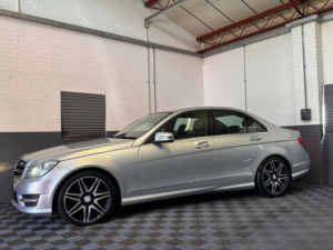 2013 Mercedes-Benz C Class 2.1 C250 Cdi Amg Sport Plus Saloon 4dr Diesel G-Tronic+ Euro 5 (s/s) (204 Ps) in Silver — image 4