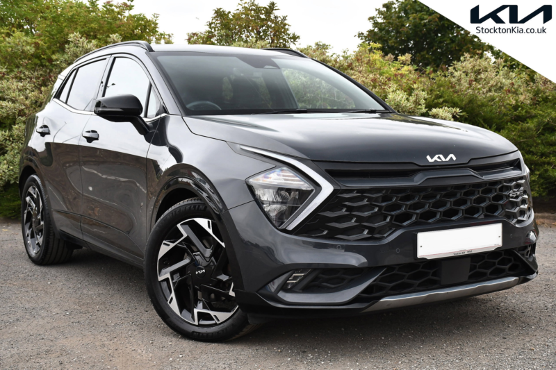 2023 Kia Sportage 1.6 T-Gdi Mhev Gt-Line SUV 5dr Petrol Hybrid Dct Euro 6 (s/s) (148 Bhp) in Grey — image 1
