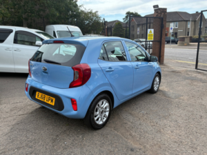 2018 Kia Picanto 1.0 2 Hatchback 5dr Petrol Manual Euro 6 (66 Bhp) in Blue — image 3