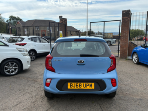 2018 Kia Picanto 1.0 2 Hatchback 5dr Petrol Manual Euro 6 (66 Bhp) in Blue — image 4