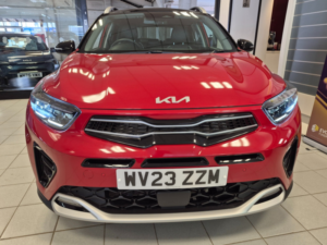 2023 Kia Stonic 1.0 T-Gdi Mhev Gt-Line S SUV 5dr Petrol Hybrid Dct Euro 6 (s/s) (118 Bhp) in Red — image 2