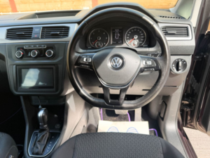 2020 Volkswagen Caddy Maxi Life 5 SEAT Auto Wheelchair Accessible Disabled Access Vehicle Wav in Purple — image 2