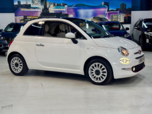 2015 Fiat 500 1.2 Lounge Euro 6 (s/s) 3dr in White — image 2