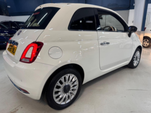 2015 Fiat 500 1.2 Lounge Euro 6 (s/s) 3dr in White — image 4