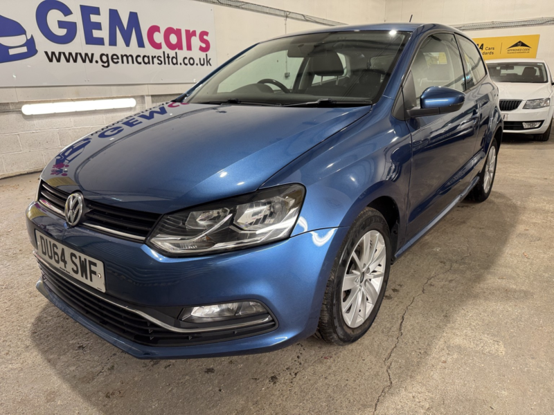 2014 Volkswagen Polo 1.0 Bluemotion Tech Se in Blue — image 1