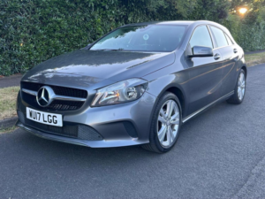 2017 Mercedes-Benz A Class 1.5 A180d Sport 7g-Dct Euro 6 (s/s) 5dr in Grey — image 5