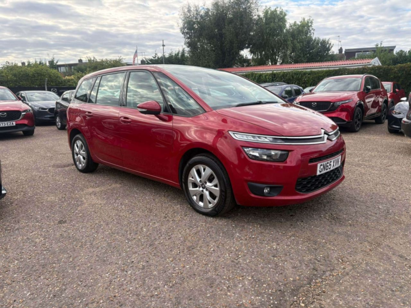 2015 Citroen Grand C4 Picasso 1.6 Bluehdi Vtr+ MPV 5dr Diesel Manual Euro 6 (s/s) (120 Ps) in Red — image 1