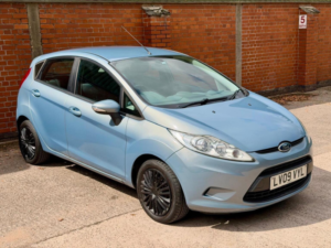 2009 Ford Fiesta 1.25 Style + 5dr in Blue — image 2