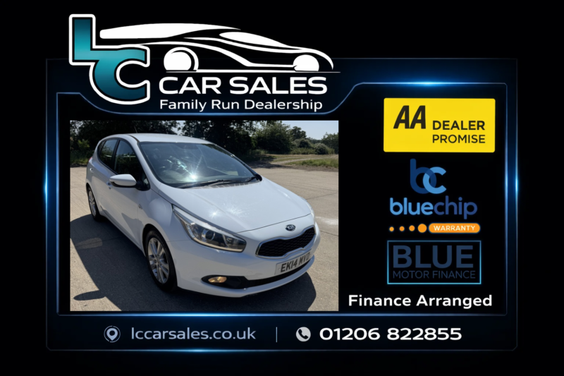 2014 Kia Ceed 1.4 Crdi Vr7 in White — image 1