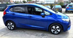 2015 Honda Fit 1.5l Hybrid- Ulez/caz Pass-English Speedometer- Free 18months Gold Warranty & 12months Aa Breakdown Cover in Blue — image 3
