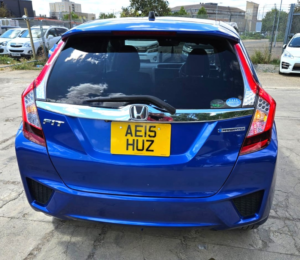 2015 Honda Fit 1.5l Hybrid- Ulez/caz Pass-English Speedometer- Free 18months Gold Warranty & 12months Aa Breakdown Cover in Blue — image 5