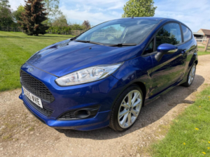 2015 Ford Fiesta 1.5 Tdci Zetec S Euro 6 3dr in Blue — image 2