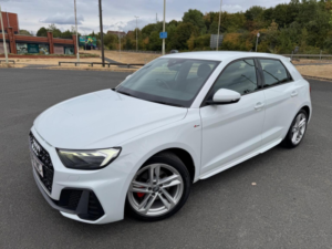 2019 Audi A1 1.0 Tfsi 30 S Line Sportback Euro 6 (s/s) 5dr in White — image 3