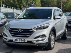 2016 Hyundai Tucson 2.0 Crdi Se Nav Auto 4WD Euro 6 5dr in Silver — image 5