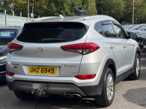 2016 Hyundai Tucson 2.0 Crdi Se Nav Auto 4WD Euro 6 5dr in Silver — image 6