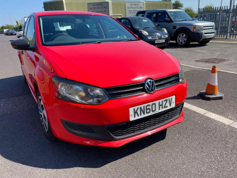 2010 Volkswagen Polo 1.2 S Euro 5 5dr (a/c) in Red — image 1
