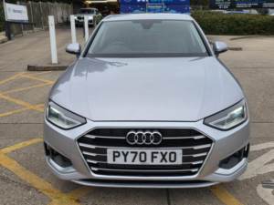 2020 Audi A4 2.0 Tfsi 35 Technik S Tronic Euro 6 (s/s) 4dr in Silver — image 2