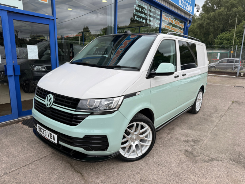 2023 Volkswagen Transporter 2.0 Tdi T32 Startline Panel Van 5dr Diesel Manual Fwd Swb Euro 6 110 Ps in White — image 1