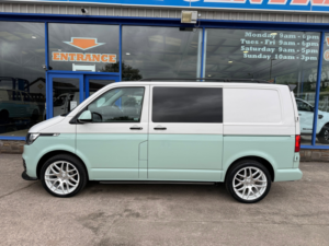 2023 Volkswagen Transporter 2.0 Tdi T32 Startline Panel Van 5dr Diesel Manual Fwd Swb Euro 6 110 Ps in White — image 3