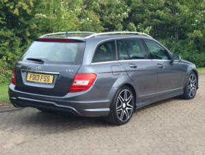 2013 Mercedes-Benz C Class 2.1 C220 Cdi Blueefficiency Amg Sport Plus in Grey — image 3
