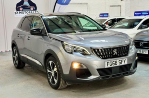2018 Peugeot 3008 1.5 Bluehdi Active Euro 6 (s/s) 5dr in Grey — image 2