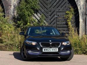 2015 BMW 2 Series 1.5 218i Sport Euro 6 (s/s) 2dr in Black — image 2