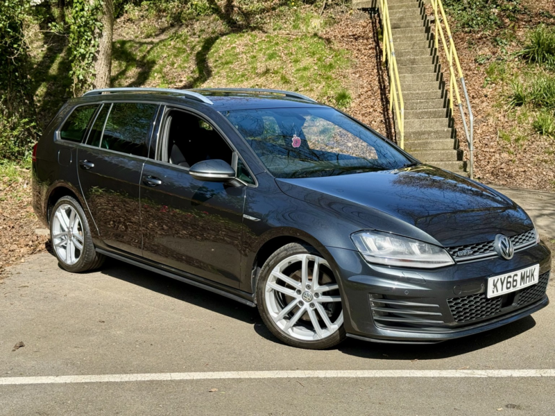 2016 Volkswagen Golf 2.0*gtd Estate*1owner+vw-Beltdone-Fsh-Leather-Xenon**stunning Rare Example** in Grey — image 1