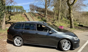 2016 Volkswagen Golf 2.0*gtd Estate*1owner+vw-Beltdone-Fsh-Leather-Xenon**stunning Rare Example** in Grey — image 2