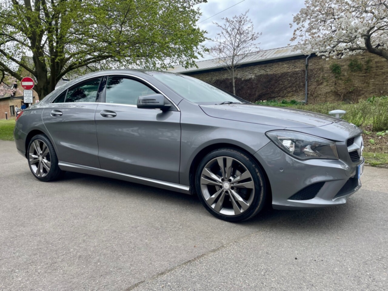 2014 Mercedes-Benz Cla 1.6 Cla180 Sport Coupe 4dr Petrol 7g-Dct Euro 6 (s/s) (122 Ps) in Grey — image 1