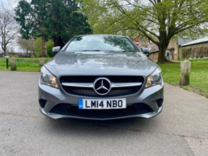2014 Mercedes-Benz Cla 1.6 Cla180 Sport Coupe 4dr Petrol 7g-Dct Euro 6 (s/s) (122 Ps) in Grey — image 2
