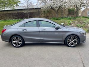 2014 Mercedes-Benz Cla 1.6 Cla180 Sport Coupe 4dr Petrol 7g-Dct Euro 6 (s/s) (122 Ps) in Grey — image 4