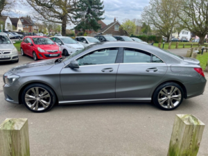 2014 Mercedes-Benz Cla 1.6 Cla180 Sport Coupe 4dr Petrol 7g-Dct Euro 6 (s/s) (122 Ps) in Grey — image 6