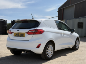 2019 Ford Fiesta Van 1.5 Tdci in White — image 3