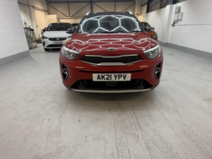 2021 Kia Stonic 1.0 T-Gdi Mhev Connect in Red — image 3