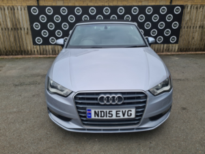 2015 Audi A3 Cabriolet 2.0 Tdi Sport in Silver — image 2