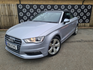 2015 Audi A3 Cabriolet 2.0 Tdi Sport in Silver — image 3