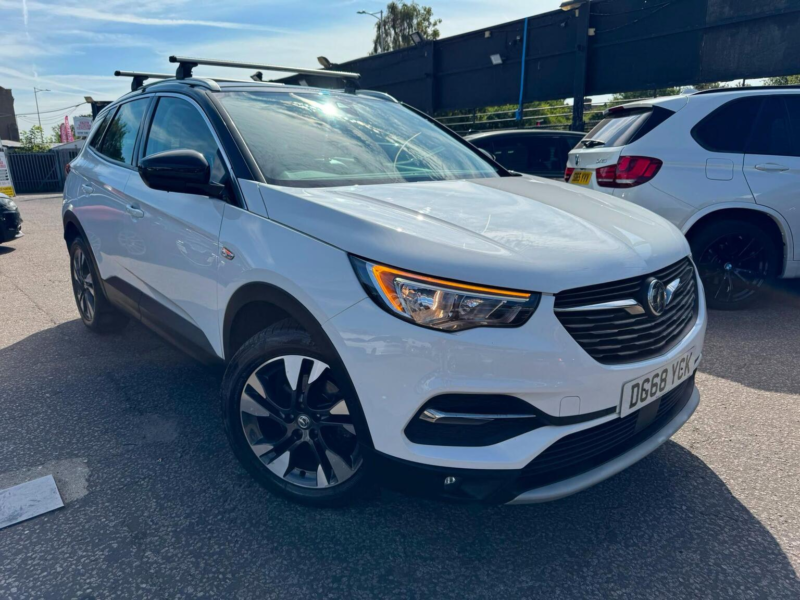 2018 Vauxhall Grandland X 1.2 Turbo Sport Nav Auto Euro 6 (s/s) 5dr in White — image 1