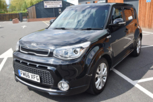 2017 Kia Soul 1.6 Crdi Urban Euro 6 5dr in Black — image 3