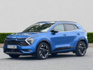 2022 Kia Sportage 1.6 T-Gdi Mhev Gt-Line SUV 5dr Petrol Hybrid Dct Euro 6 (s/s) (148 Bhp) in Blue — image 3